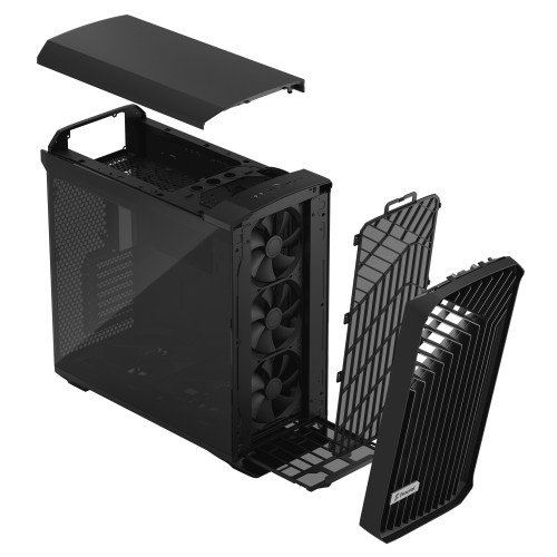Fractal Design Torrent Negro PC Caja ATX con Ventana Lateral FD-C-TOR1A-06
