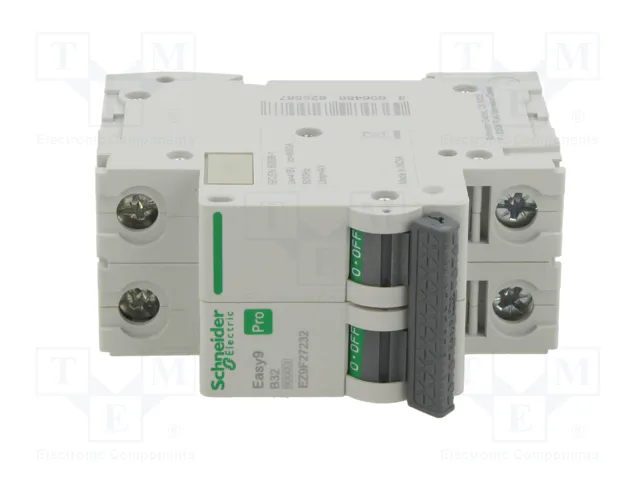 SCHNEIDER ELECTRIC Easy9 Pro EZ9F-B32-2 32A 2 Polos 6kA SCHNEIDER ELECTRIC Easy9 Pro EZ9F-B32-2 32A 2 Polos 6kA