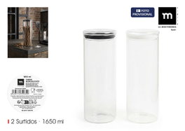 La Mediterranea Tarro Redondo de Borosilicato 1650ml