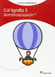 Cal·ligrafia, Educació Primària. Quadern 5, Varios autores - GRUP PROMOTOR