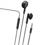 Myway MWHPH0019 Auriculares Intrauditivos con Micrófono Jack 3.5 Negros