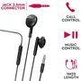 Myway MWHPH0019 Auriculares Intrauditivos con Micrófono Jack 3.5 Negros