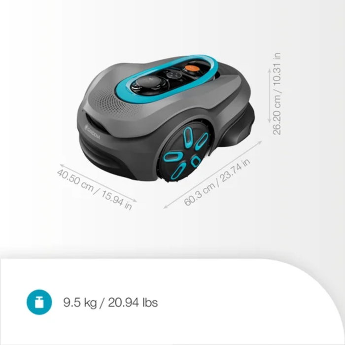 GARDENA smart SILENO sense Robot cortacésped 600 m²