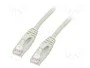 TELEGÄRTNER Patch Cord Cat 5 U/UTP 3m Gris