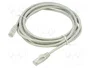 TELEGÄRTNER Patch Cord Cat 5 U/UTP 3m Gris