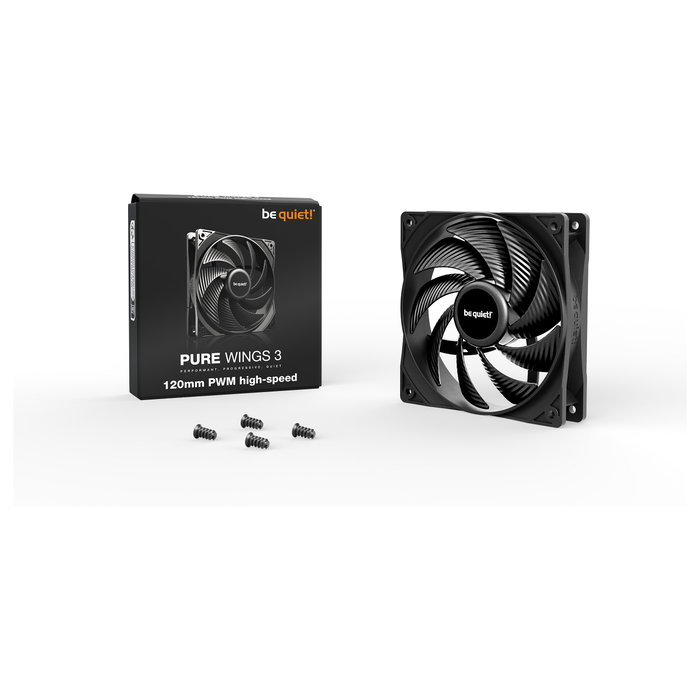 be quiet! Pure Wings 3 120mm PWM high-speed Negro be quiet! Pure Wings 3 120mm PWM high-speed Negro