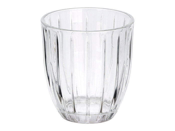 Vivalto Vaso de Agua Rayas 300 ml Vidrio Transparente 8,5x8,5x8,2 cm Apto Lavavajillas (Set de 24) Vivalto Vaso de Agua Rayas 300 ml Vidrio Transparente 8,5x8,5x8,2 cm Apto Lavavajillas (Set de 24)