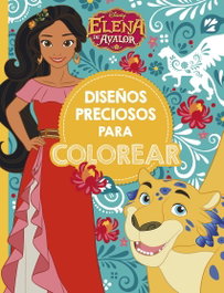 Disney Libros, Elena de Ávalor - Diseños preciosos para colorear