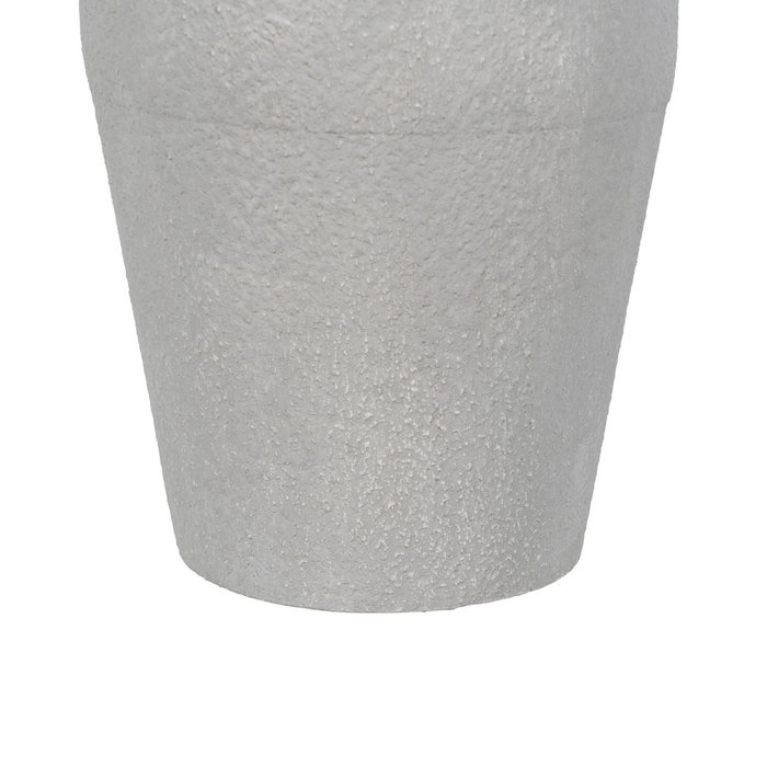 Cántaro Blanco Metal Decoración 18,50 X 18,50 X 38,50 cm