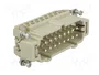 HARTING Han® Ex Conector de Plantilla de Contacto Macho 16A 90V