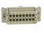 HARTING Han® Ex Conector de Plantilla de Contacto Macho 16A 90V