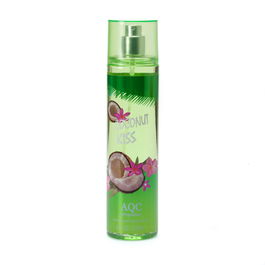 Aqc Body Mist Coconut Kiss Bruma Corporal Hidratante 236 mL con Notas de Coco y Flor de Jazmín