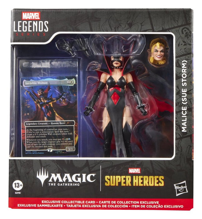 Hasbro Marvel Legends Series x Magic: The Gathering Malice (Sue Storm) 15cm