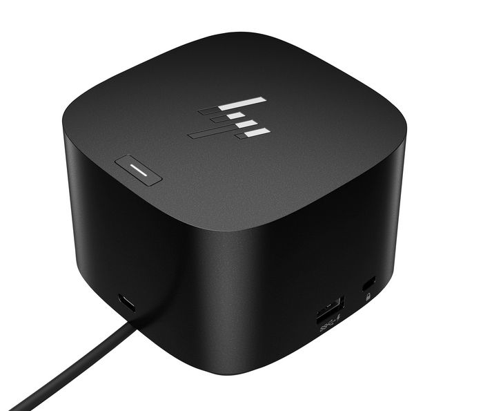 HP Thunderbolt Dock 120W G4 - Base Docking Thunderbolt 4 con 120W, 4 Puertos 4K, Multi-OS, USB-C, DisplayPort, HDMI, RJ45, USB-A, para Portátiles HP y de Otras Marcas