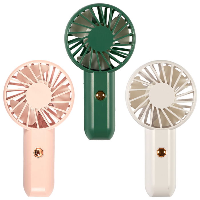 Jet Lag Ventilador Recargable Plástico