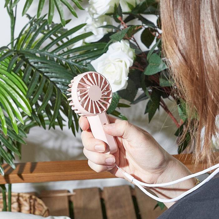 Jet Lag Ventilador Recargable Plástico