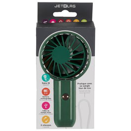 Jet Lag Ventilador Recargable Plástico