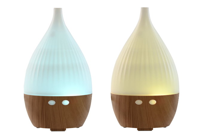 DKD Home Decor Difusor Aroma Blanco Natural 11 x 19 x 11 cm Set de 4