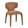 DKD Home Decor Silla de Metal y Poliéster Terracota