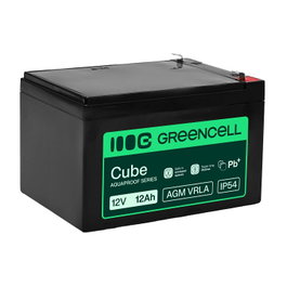 Green Cell Batería AGM 12V 12Ah AGM12V12AH-H