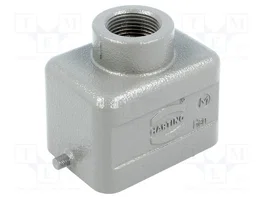 Harting 19300061440 Salida de cable recta M20 forma baja