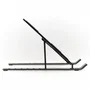 Iggual Soporte Plegable de Aluminio Negro para Portátil de 17 pulgadas