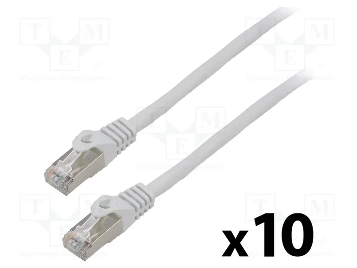 LANBERG Patch Cord Cat 6 F/UTP 1,5m Gris con RJ45 LANBERG Patch Cord Cat 6 F/UTP 1,5m Gris con RJ45