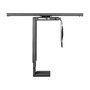 LogiLink Soporte para CPU ajustable bajo el escritorio con carril deslizante