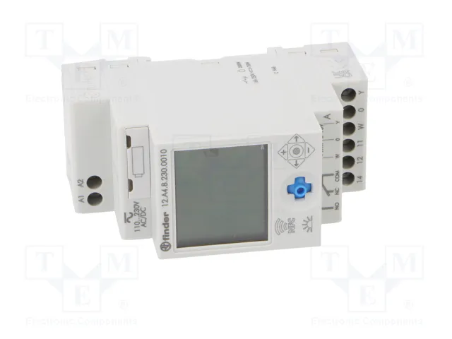 FINDER Programador de tiempo digital con NFC, 110-230VAC