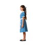 Disfraz Princesa Azul Vestido Niña con Delantal