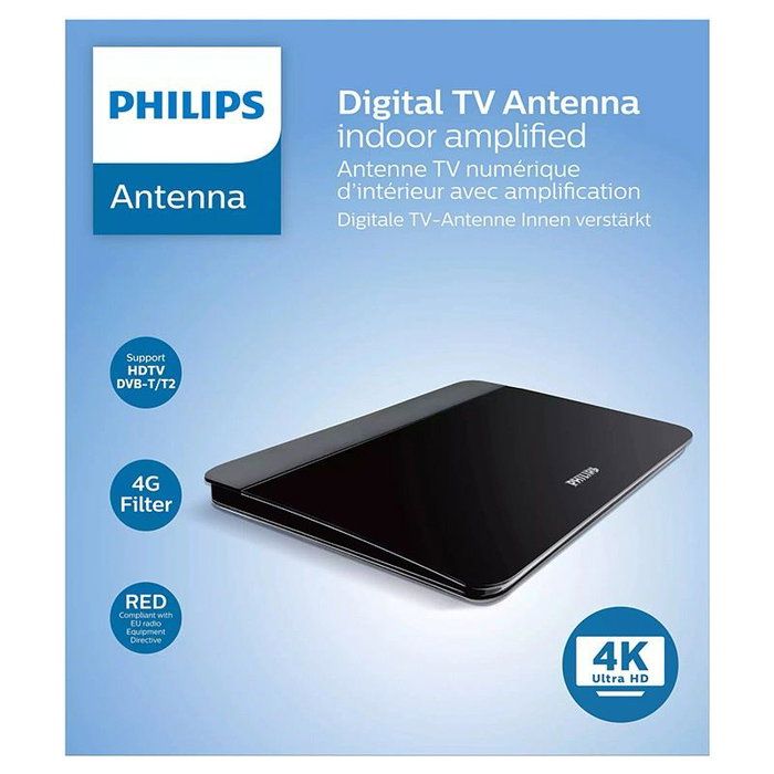 PHILIPS ANTENA INTERIOR CON FILTRADO 4G 41DB