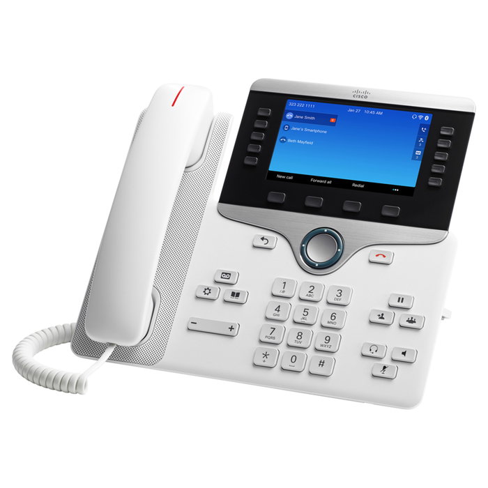 Cisco UC PHONE 8861 Teléfono IP Negro, Plata