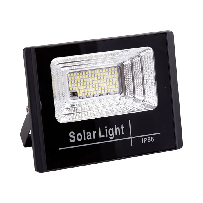 BX3 LIGHT Proyector LED Solar 30W 6500K Exterior con Control Remoto, Panel 6V/6W, IP65, Ideal para Jardines y Fachadas