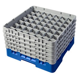 CAMBRO Cesta de lavado de 49 compartimentos - Azul