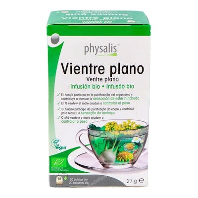Physalis Vientre Plano Infusión Bio 20 bolsitas infusoras