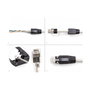 DeLOCK Juego de 25 Conectores Modulares RJ45 con Alivio de Tensión y Botas de Protección Cat.6A/Cat.7
