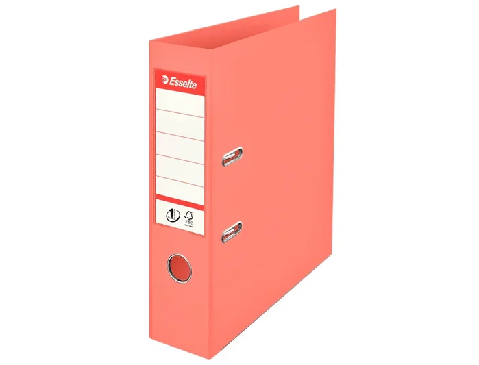 Esselte Archivador de Palanca Colour'Breeze Coral Lomo 75 mm A4