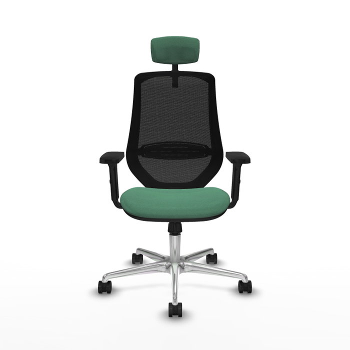 PIQUERAS Y CRESPO Silla de oficina Mardos Verde esmeralda y Negro PIQUERAS Y CRESPO Silla de oficina Mardos Verde esmeralda y Negro