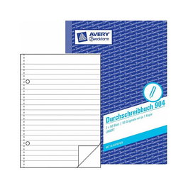 AVERY Zweckform Libro de formularios de autocopia 904, 1 unidad