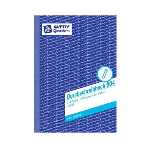 AVERY Zweckform Libro de formularios de autocopia 904, 1 unidad