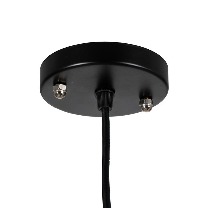 Lámpara Techo Fibra Natural Iluminación 54 X 54 X 18 cm Lámpara Techo Fibra Natural Iluminación 54 X 54 X 18 cm