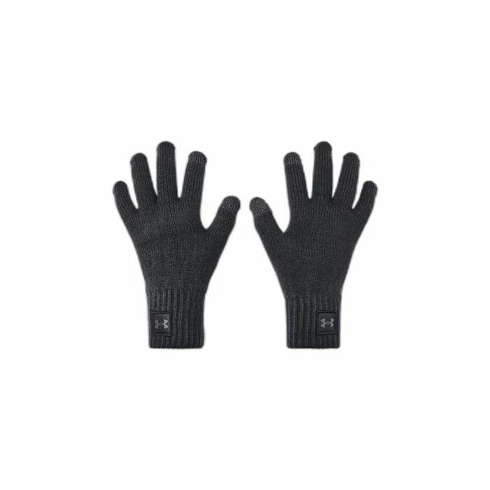 Guantes Under Armour Halftime Negro Gris Guantes Under Armour Halftime Negro Gris