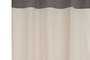 Cortina DKD Home Decor Cottage Natural Marron 260 x 260 x 140 cm Algodon Polyester (2 Unidades)