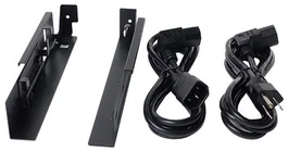 APC Kit de montaje en bastidor de consola KVM negro 1U conforme a TAA para P/N: SMX1000CUS, SMX1500RM2UCNCUS, SMX1500RM2U