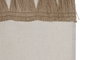 DKD Home Decor Ivory26 Cortina Beige Natural Poliester Algodon 260 x 140 cm (2 Unidades)