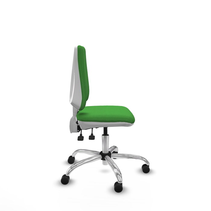 PIQUERAS Y CRESPO Silla de oficina Elche con mecanismo Asincro, Verde