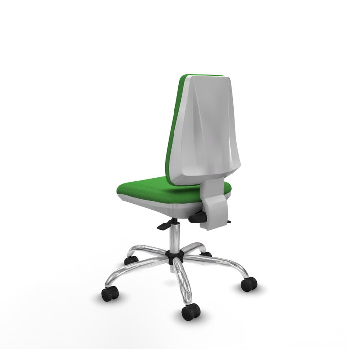 PIQUERAS Y CRESPO Silla de oficina Elche con mecanismo Asincro, Verde