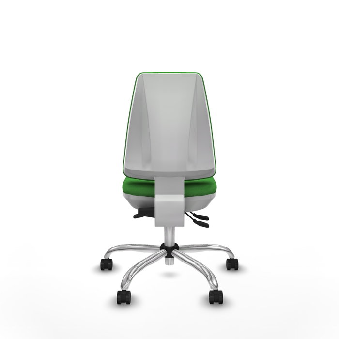PIQUERAS Y CRESPO Silla de oficina Elche con mecanismo Asincro, Verde