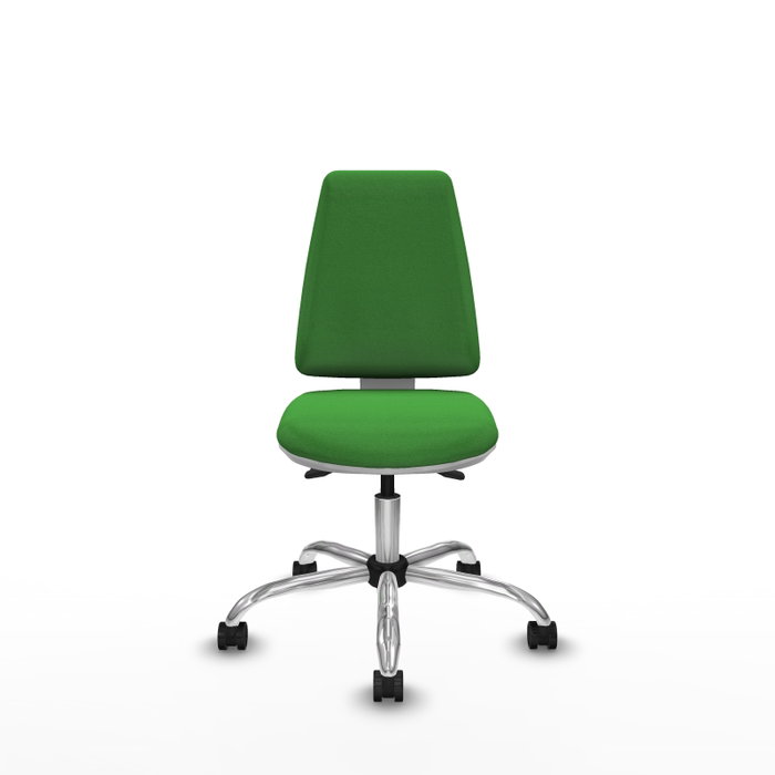 PIQUERAS Y CRESPO Silla de oficina Elche con mecanismo Asincro, Verde