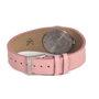 Calvin Klein K16131-58 con correa de piel rosa y esfera naranja